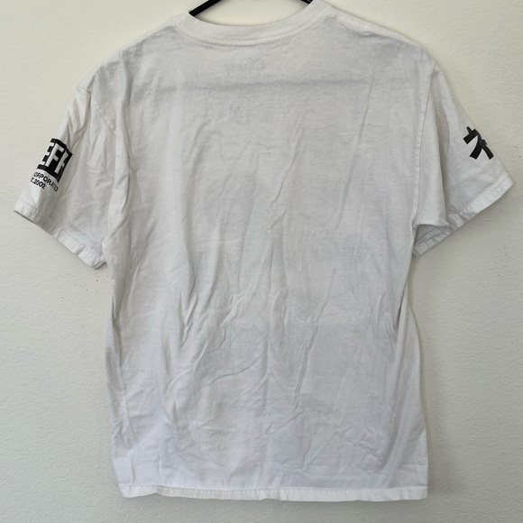 Neff Mens M28 X Disney Mickey Mouse Crew Neck T-Shirt Tee White Medium - Picture 8 of 8